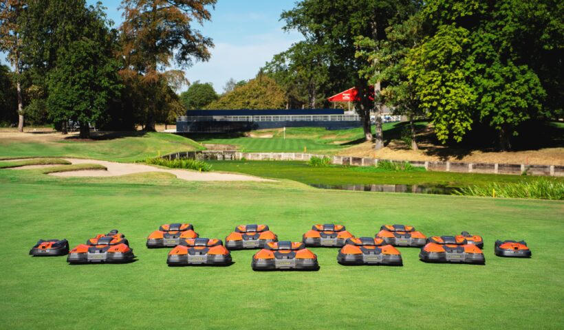 Az automatizált robottechnológia központi szereplője a 2026-os Husqvarna British Masters-nek